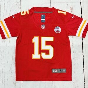 Kids Mahomes Kansas City Chiefs Nike Jersey Football Youth Jerseys (SMALL)